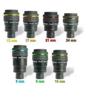 BAADER Complete set of Hyperion eyepieces: 5 / 8 / 10 / 13 / 17 / 21 / 24mm with case