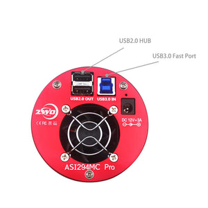 ZWO Color Astro Camera ASI294MC Pro cooled CMOS USB 3.0