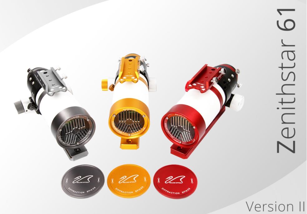 William Optics Apochromatic refractor AP 61/360 ZenithStar ZS61 II OTA