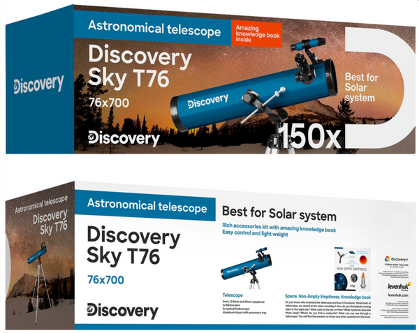 Astronoscope | Discovery Sky T76/700mm Reflector Telescope with Gift