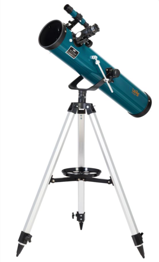 Levenhuk 76/700mm Reflector AZ Telescope with case