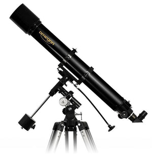 Omegon Refractor Telescope AC 90/1000 EQ-2 - Great for Beginners