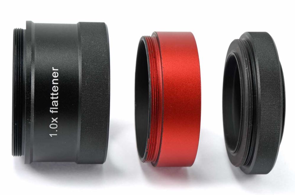 TS-Optics REFRACTOR 1.0x Flattener for Full Frame Sensors - M63x1 connection