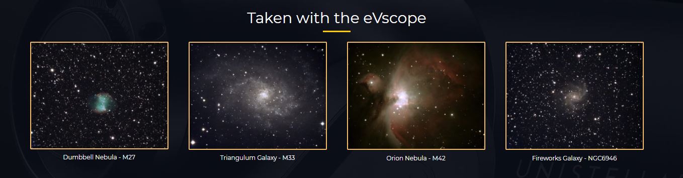 Unistellar Telescope N 114/450 eVscope eQuinox - Smart Electronic Telescope